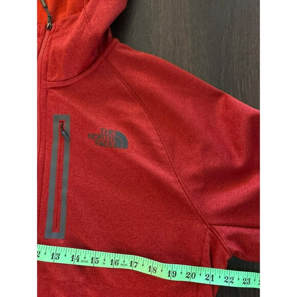 The North Face Men's Red Canyonlands Outdoor Full-Zip Hooded Jacket Size L - Picture 7 of 8